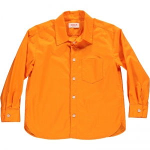 WOVEN SHIRT B&G 10 ORANGE