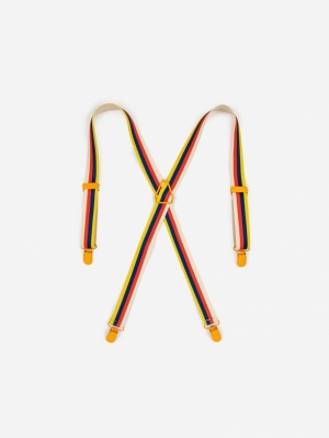 COLOR STRIPES SUSPENDERS 010