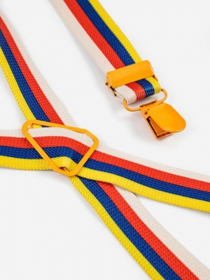 COLOR STRIPES SUSPENDERS 010