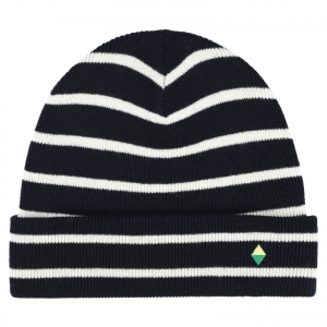 BEANIE STRIPE NAVY