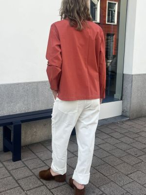 PANTALONE RIB PANNA