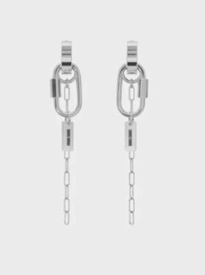 CLASP CHAIN SILVER ARGENT